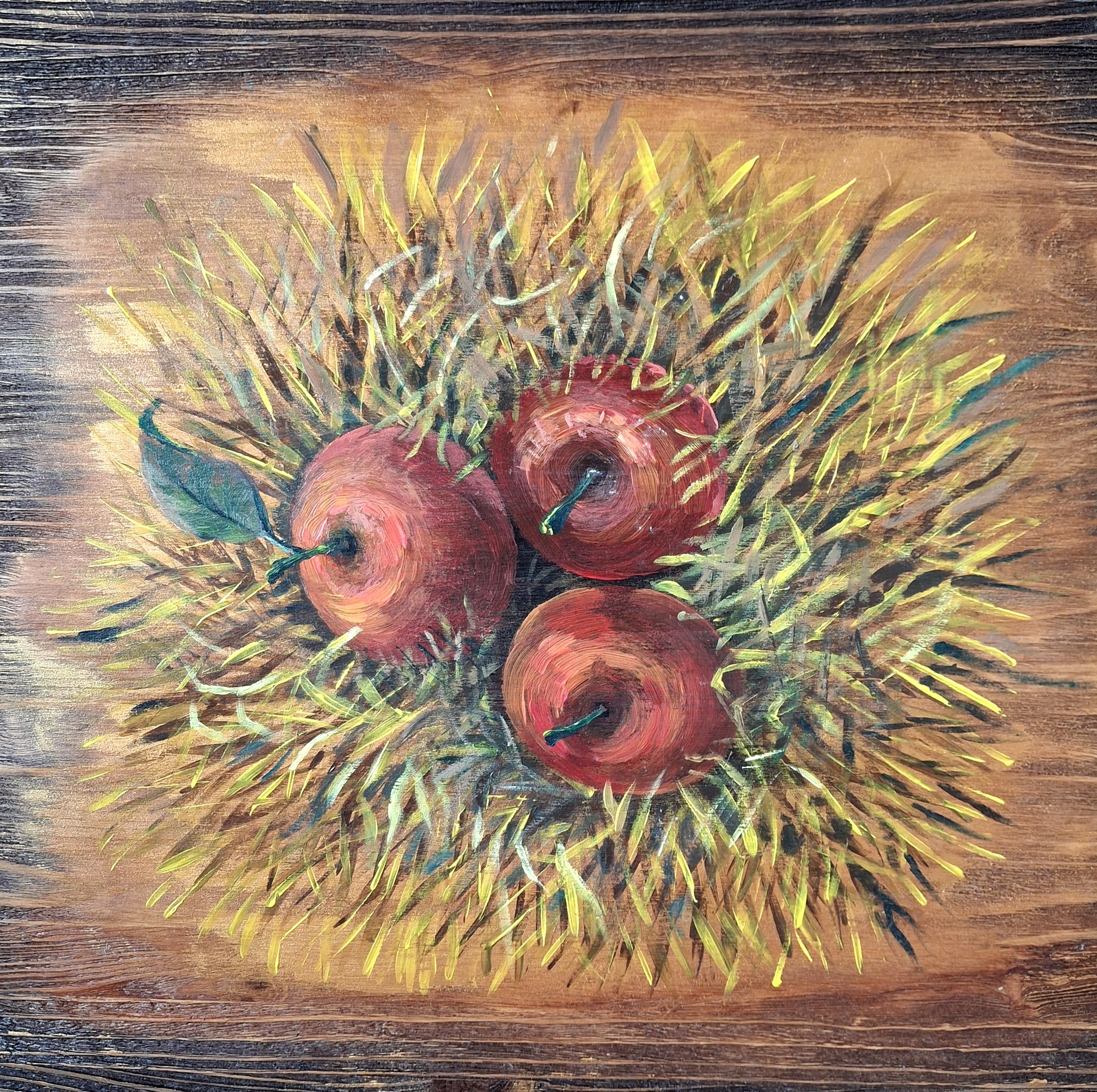 HandmadeTtray with brush-texturing and Hand-Painting: Rustic Farmhouse Decor — image 4