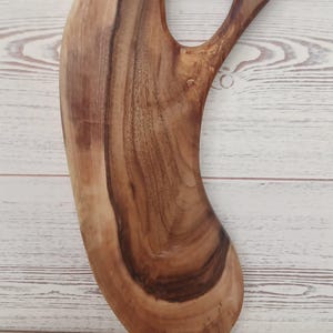 Handmade Wooden Chopping Boards, Rustic Farmhouse Serving Platter image 7