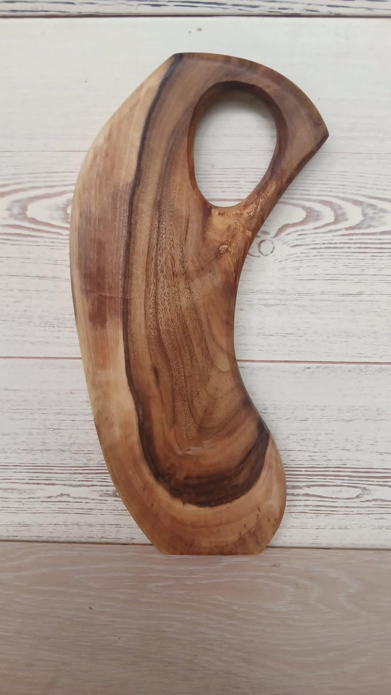 Handmade Wooden Chopping Boards, Rustic Farmhouse Serving Platter image 7