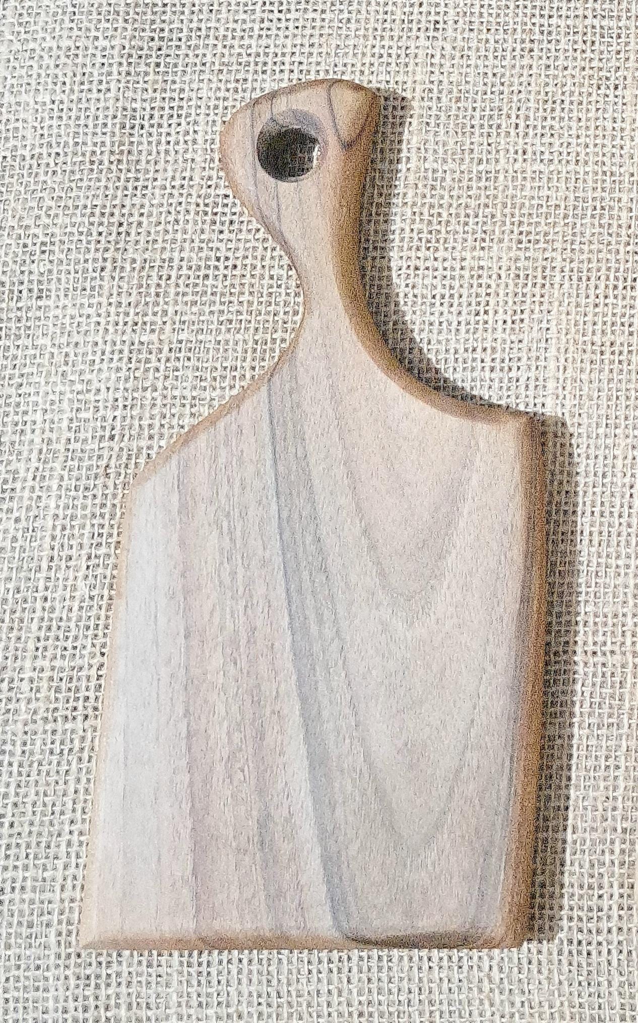Handmade Walnut Wood Chopping Board: Rustic Cutting Cheese Board — image 7