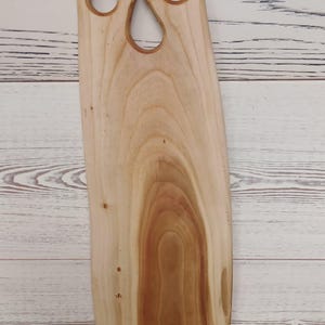 Handcrafted Cutting Board: Mulberry & Apple Wood Chopping Charcuterie Cheese Serving Platter image 12