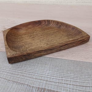 Wooden Bowls, Trinket Dish, Handmade Pear and Olive Wood Bowl image 13