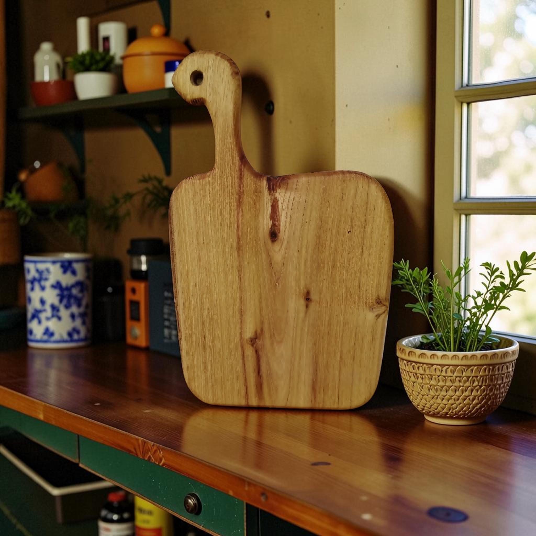 Handmade Pear Wood Cutting Board: Rustic Cheese & Charcuterie Serving Platter — image 5