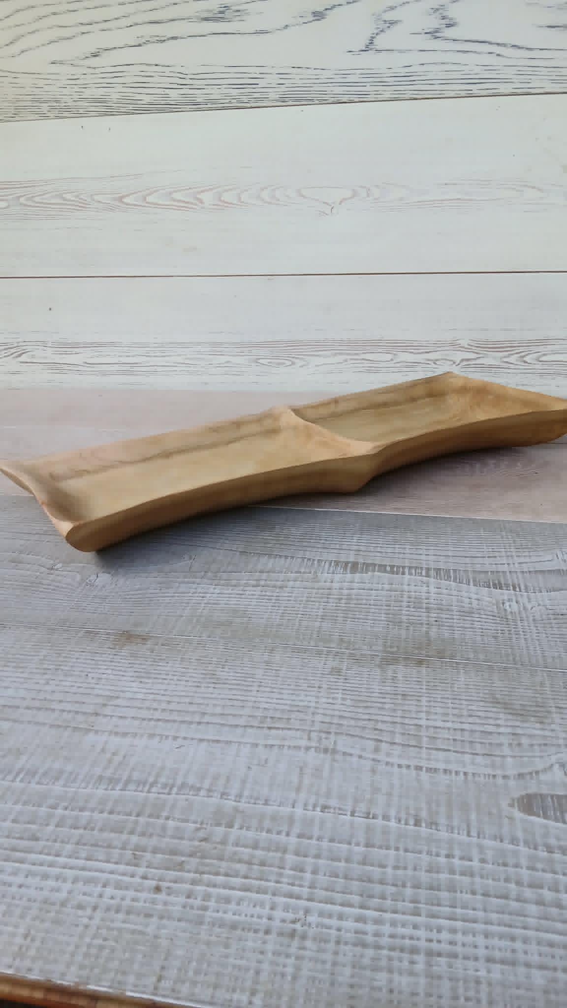 Hand Carved Pear Wood Bowl: Rustic Salad, Fruit, Eco-Friendly Wooden Bowl — image 7