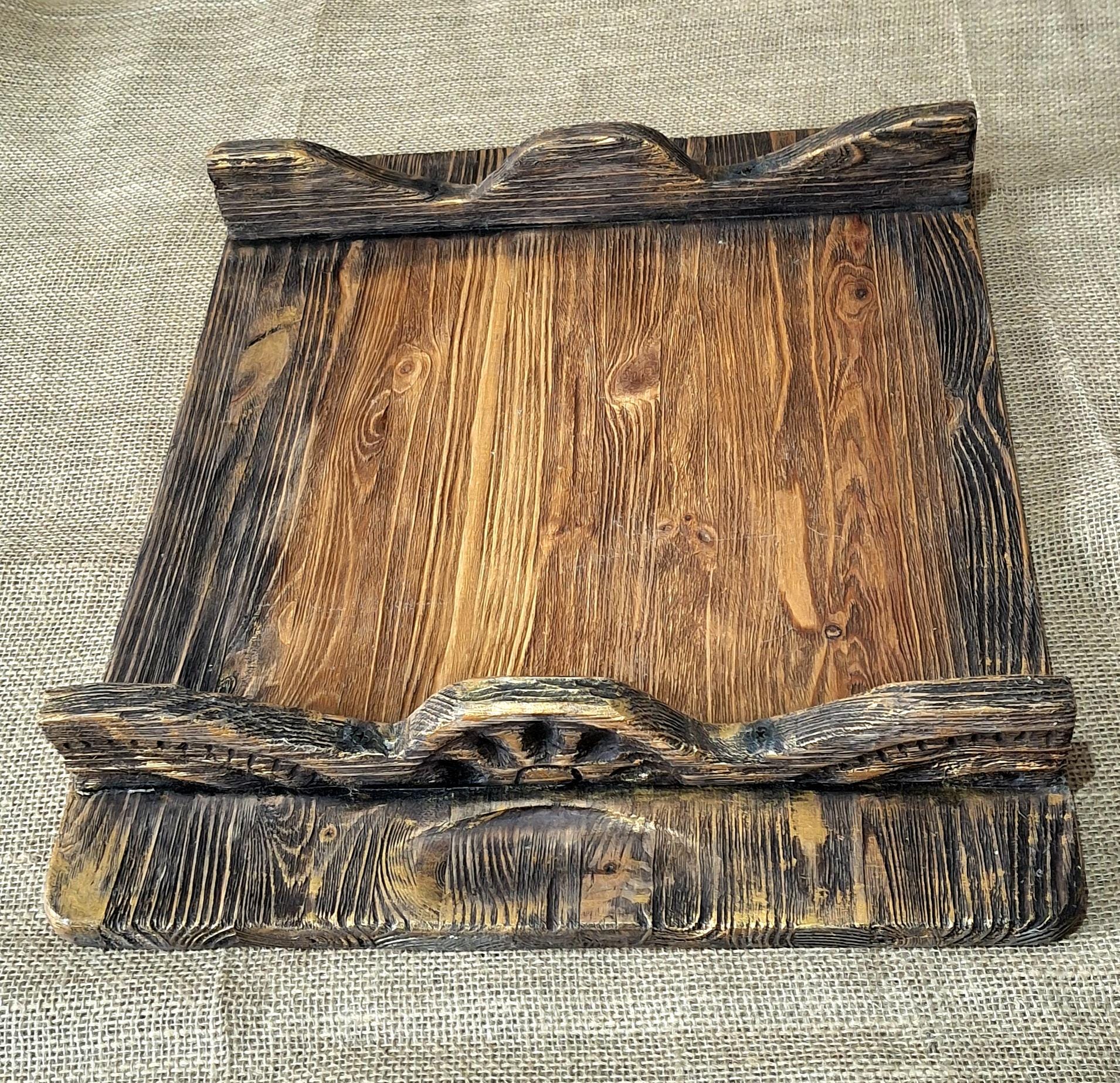 HandmadeTtray with brush-texturing and Hand-Painting: Rustic Farmhouse Decor — image 9