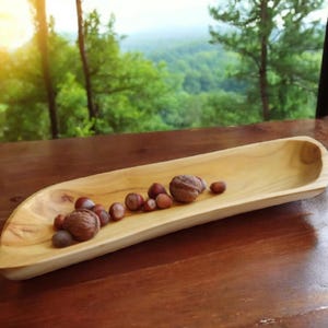 Handmade Rustic Bowl from Mulberry, Fruit Bowl, Handcrafted Bowl Salad Bowl Serving Platter Eco-Friendly Wooden Bowl Unique Wooden Tableware