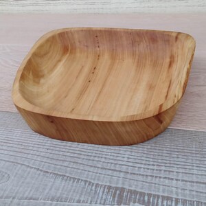 Wooden Bowls, Trinket Dish, Handmade Pear and Olive Wood Bowl image 3
