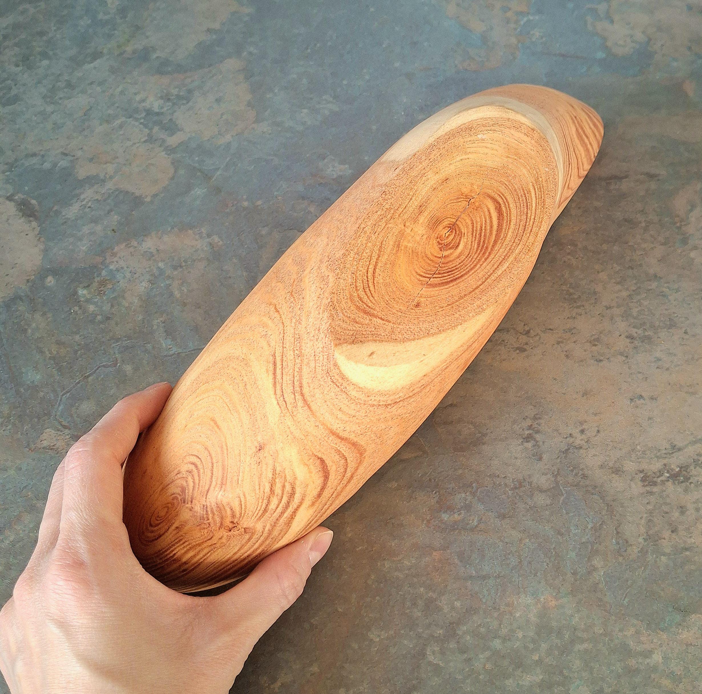 Handmade Wooden Bowl: Rustic Cottage Kitchen Decor — image 5