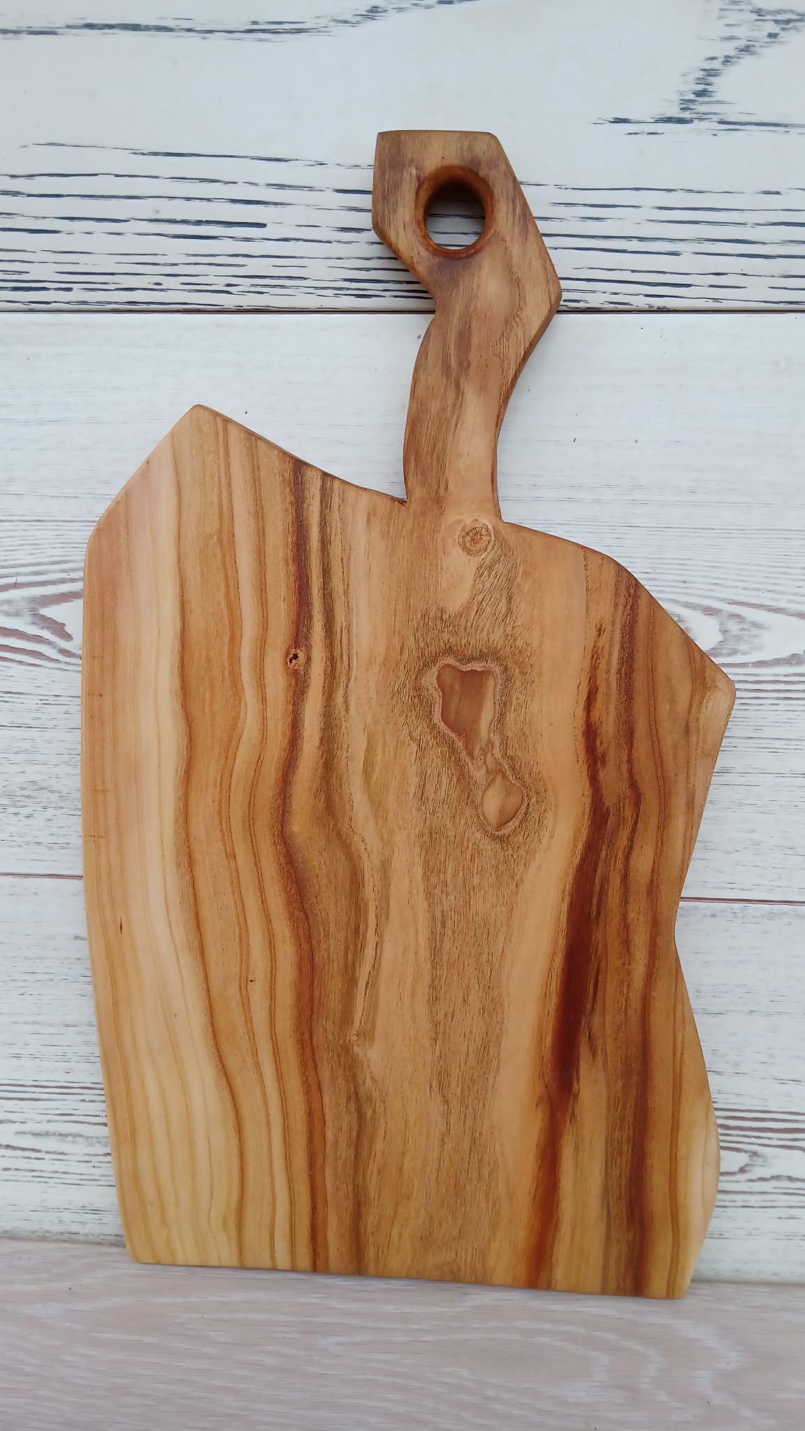 Handmade Chopping Boards: Rustic Cheese & Charcuterie Serving Platter — image 7