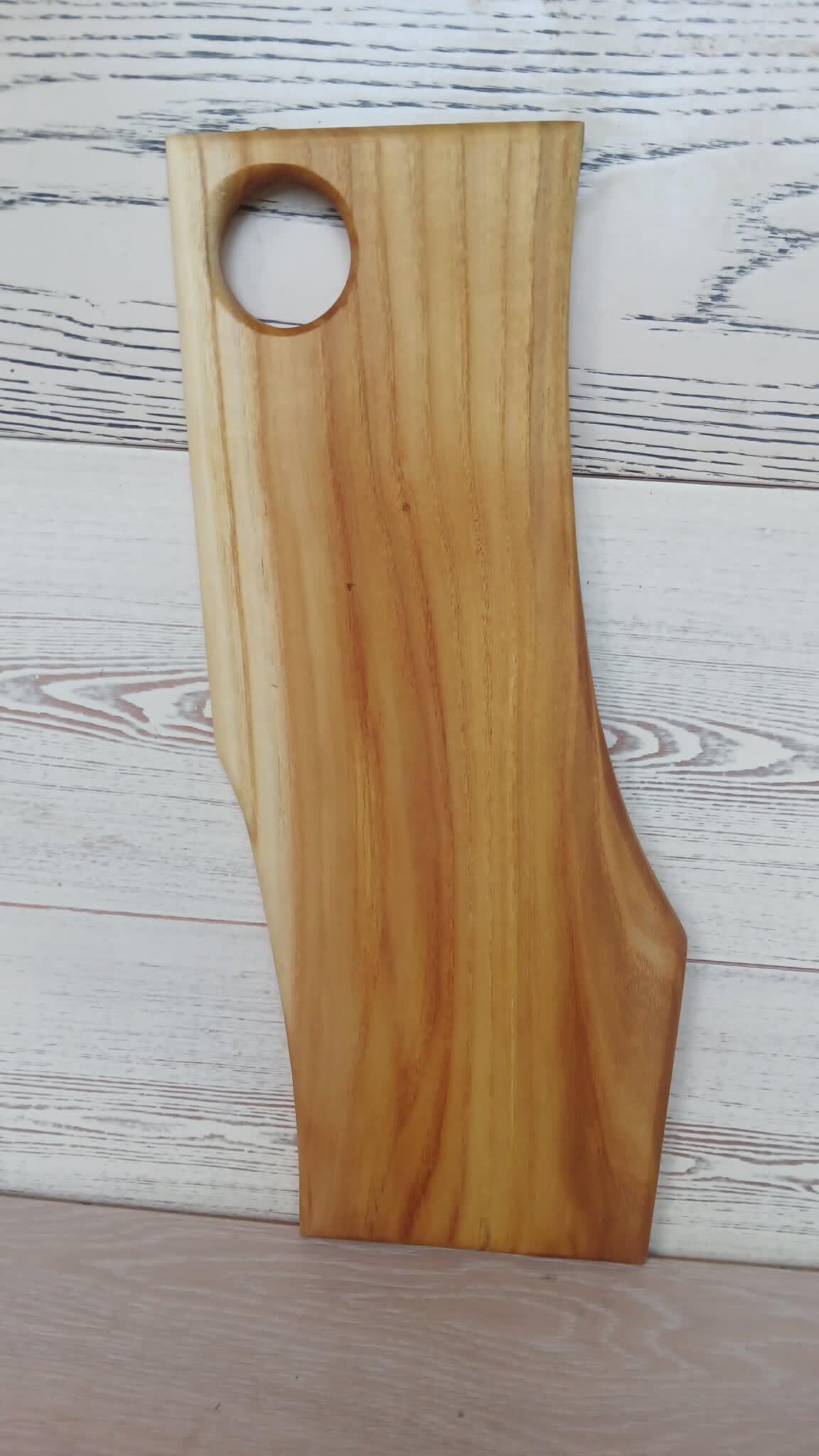 Handmade Pear Wood Cutting Board: Rustic Cheese & Charcuterie Serving Platter — image 4