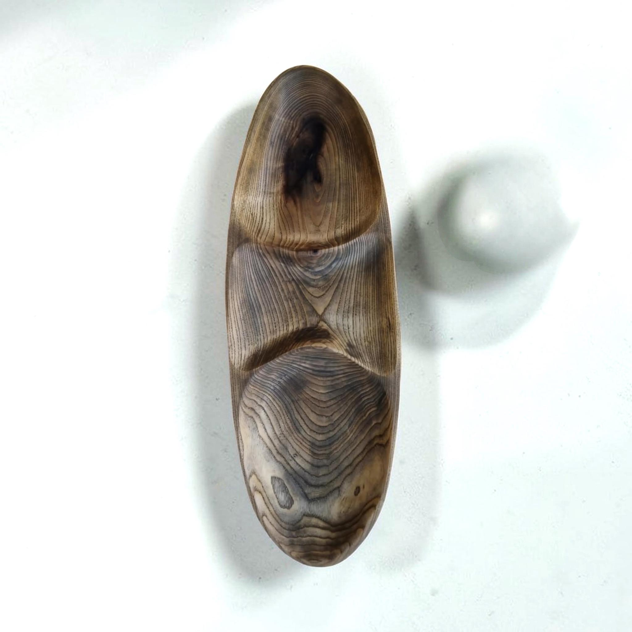 Handmade Wooden Bowls: Rustic Serving Platter, Snack Dish — image 8