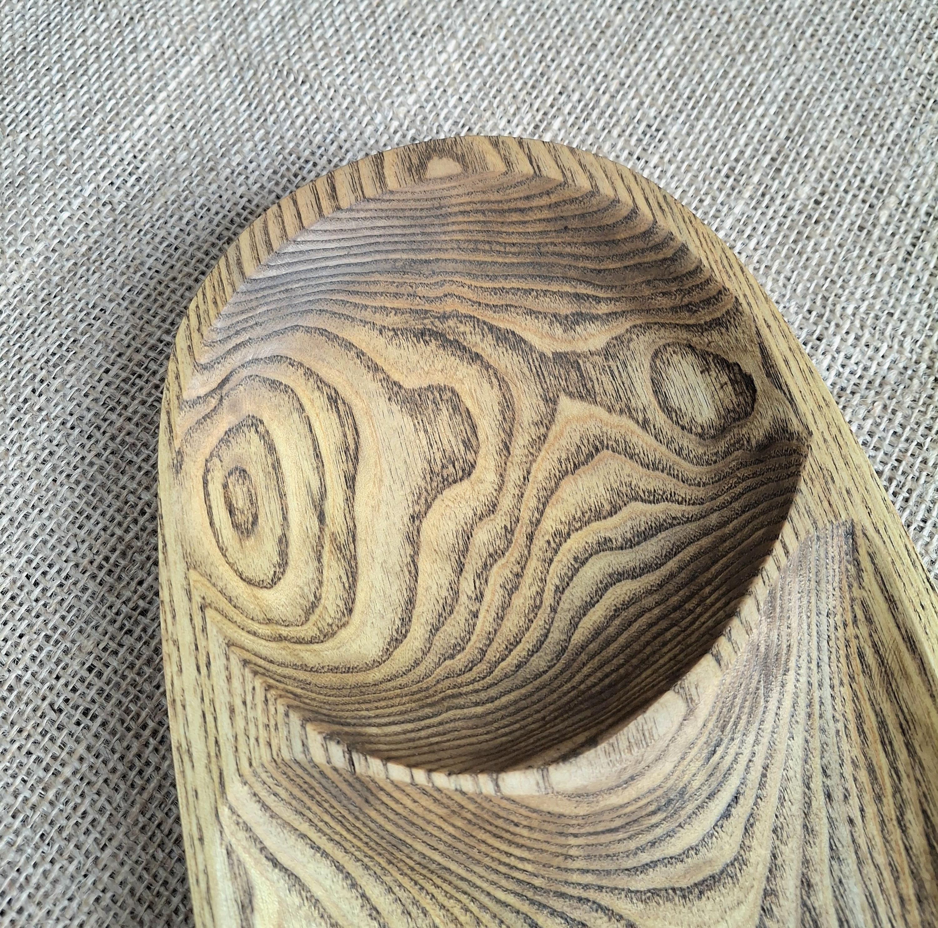 Handmade Wooden Bowls: Rustic Serving Platter, Snack Dish — image 6