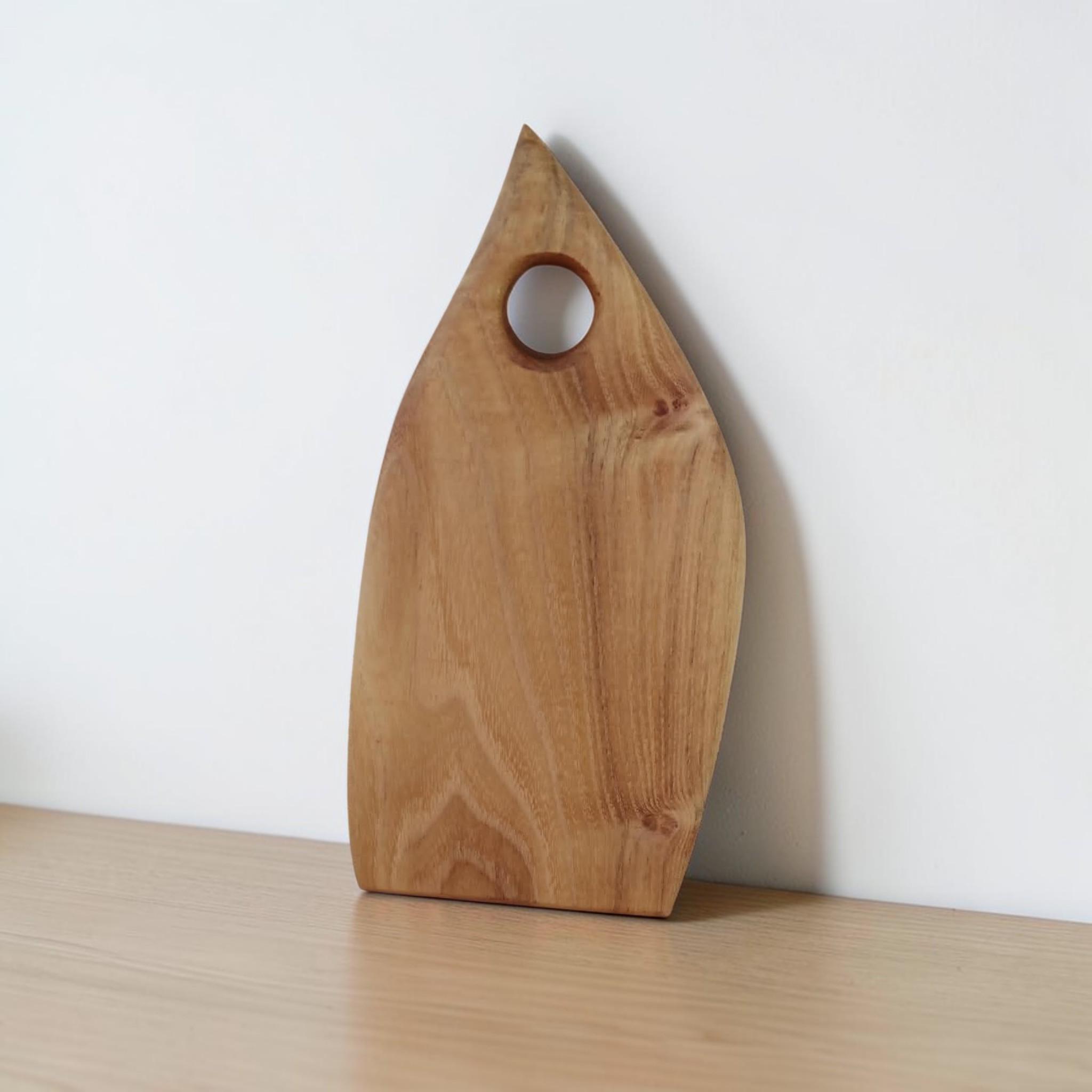 Handmade Wooden Chopping Board: Rustic Cheese & Charcuterie Serving Platter — image 2