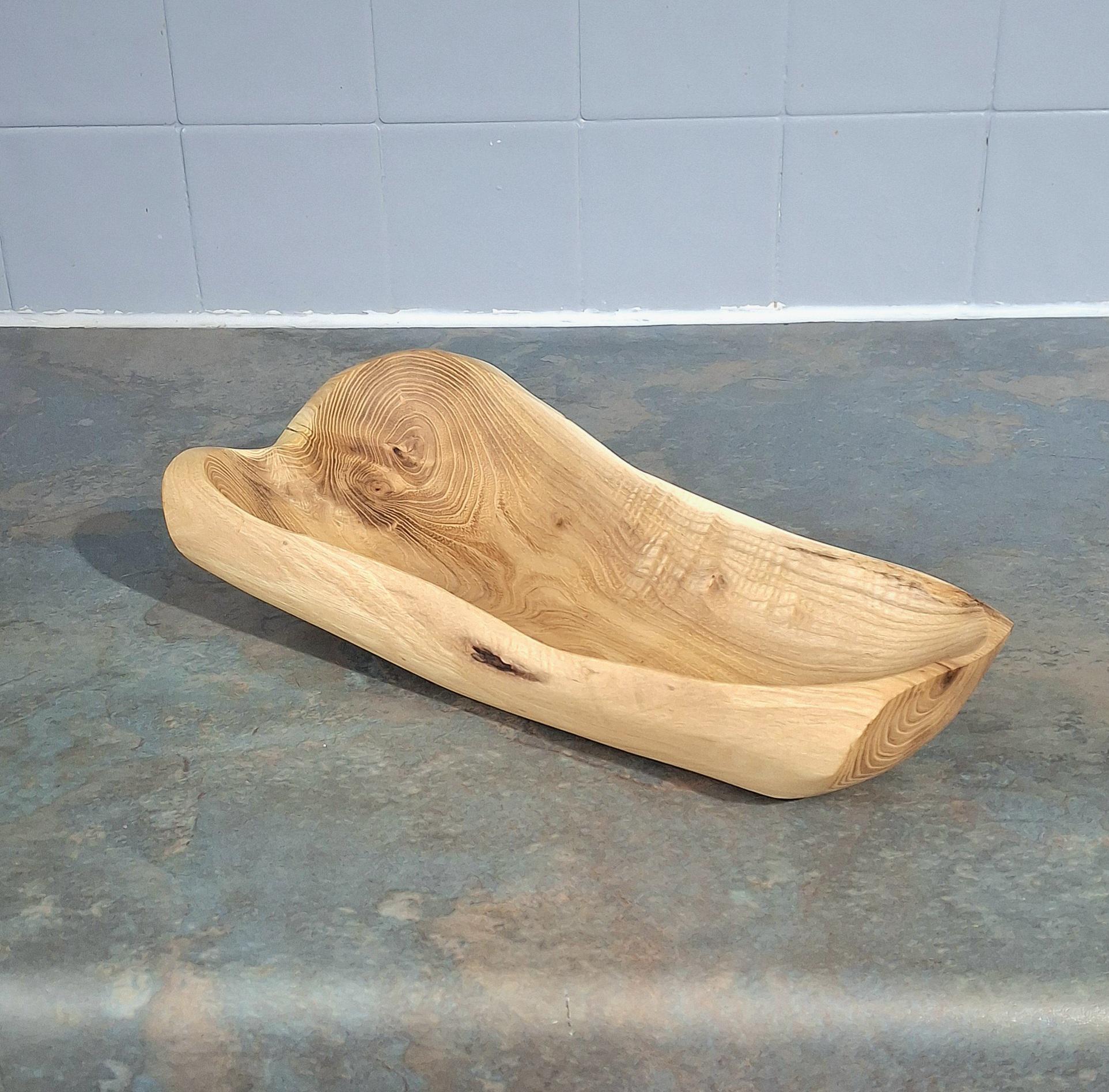 Handmade Wooden Bowl: Rustic Acacia, Mulberry Wood. Fruit Bowl, Trinket Dish — image 4