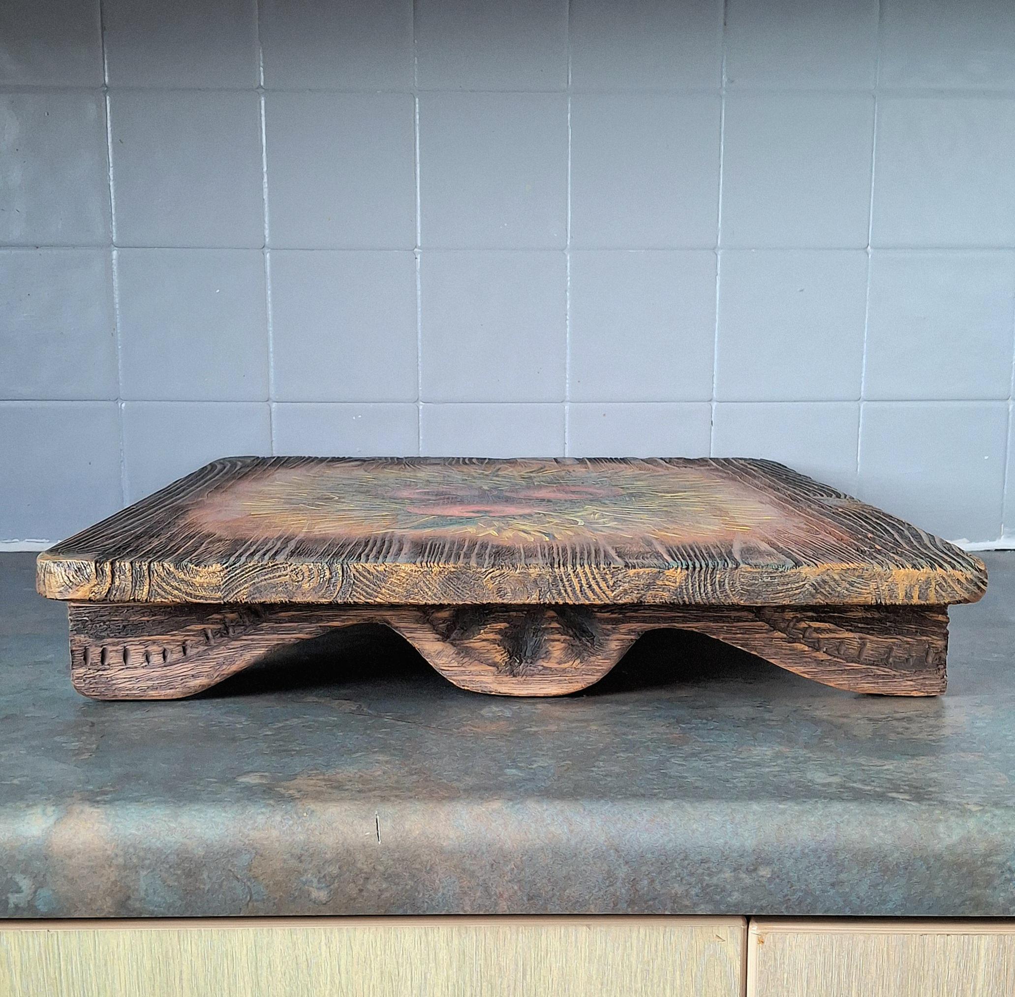 HandmadeTtray with brush-texturing and Hand-Painting: Rustic Farmhouse Decor — image 6