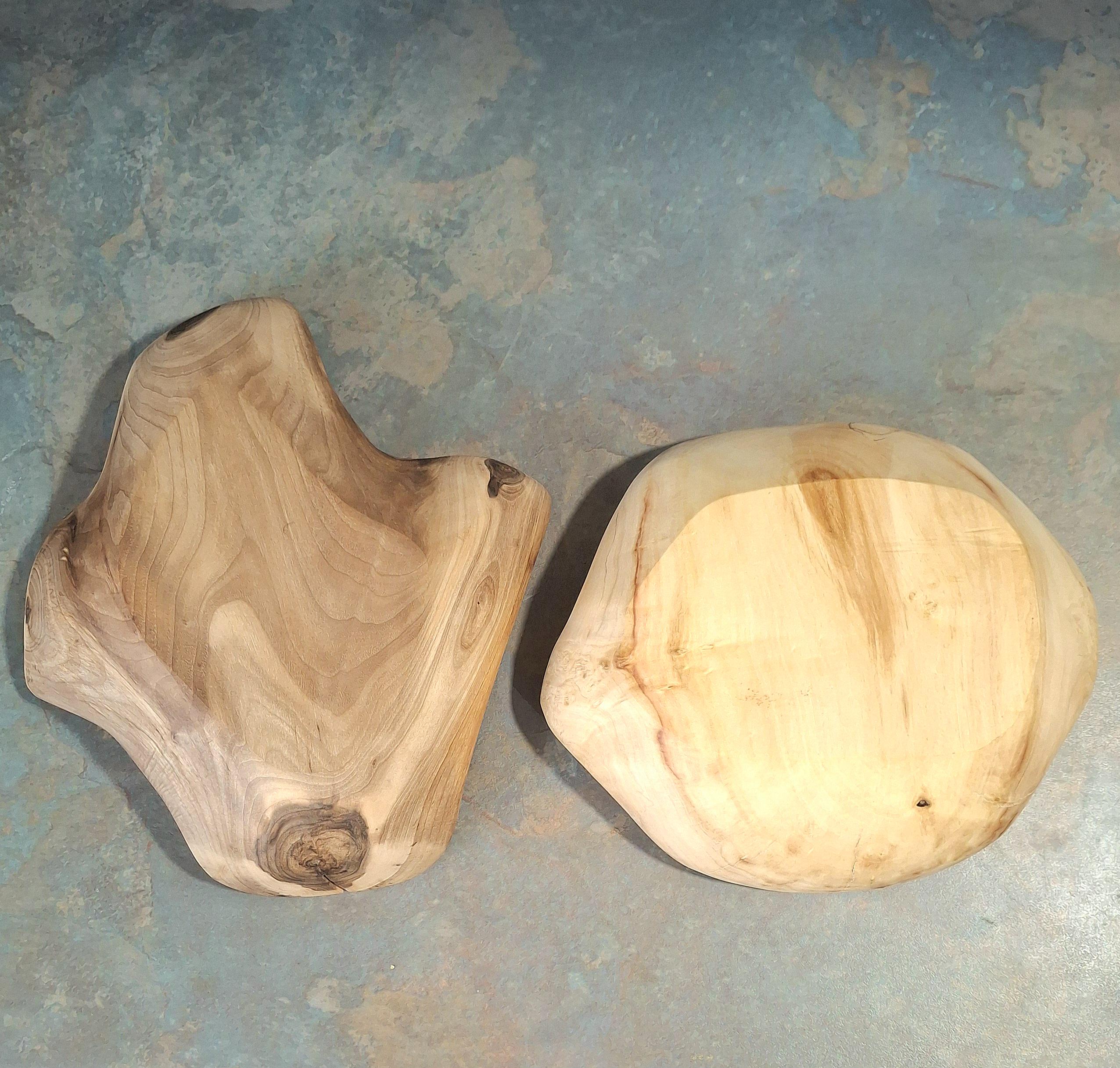 Handmade Rustic Walnut and Maple Bowl: Unique Wooden Serving Bowl — image 4