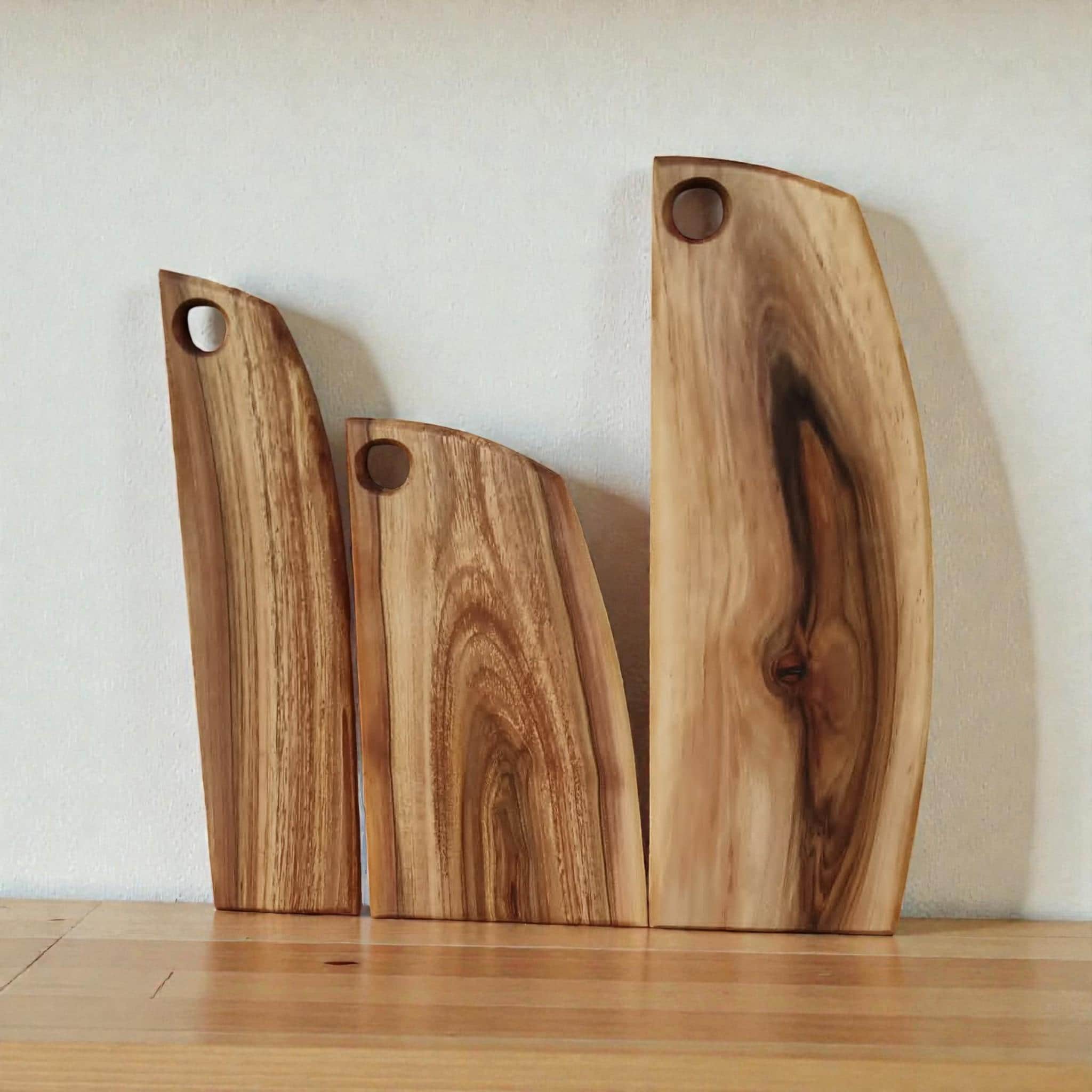 Sets Walnut Wood Chopping Board: Handmade Wooden Cutting Board, Rustic Serving Platter — image 6