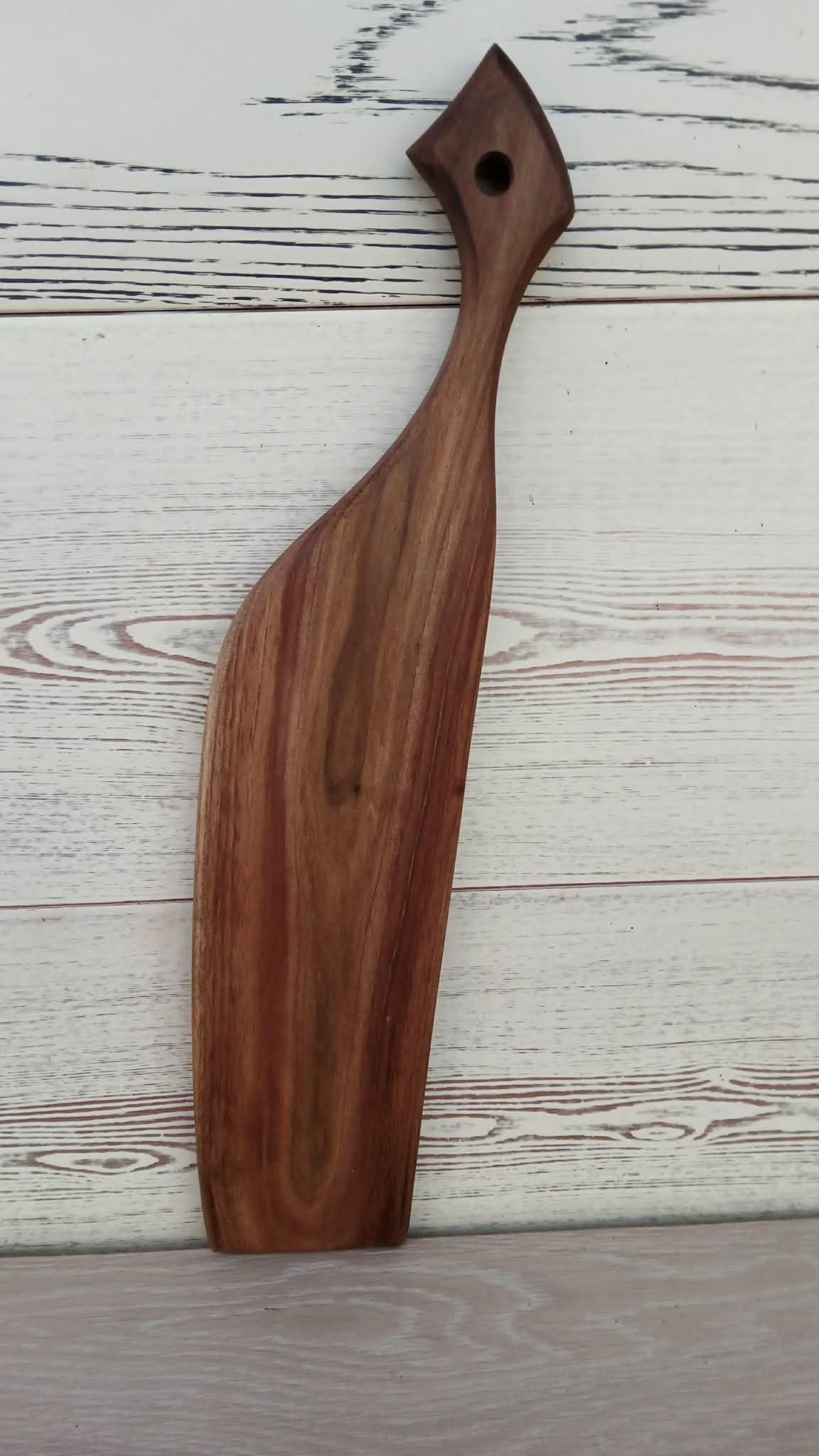Handmade Walnut Wooden Chopping Board: Rustic Cutting Cheese Board — image 10