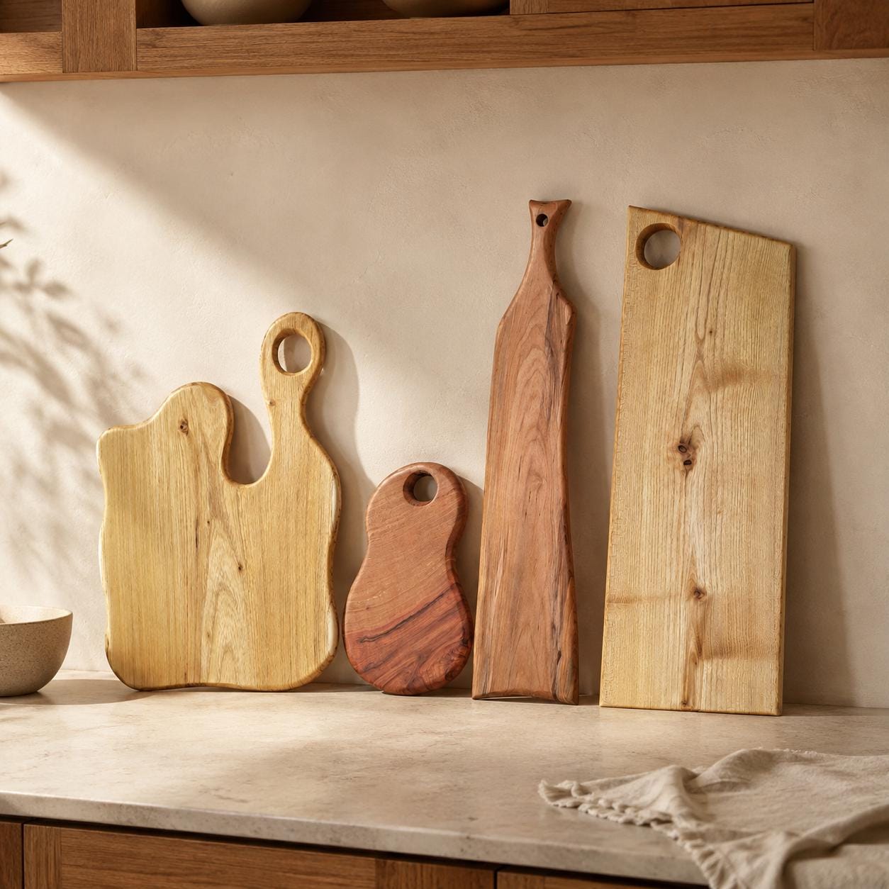 Fruit Wood Chopping and Serving Board