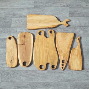 Wooden Chopping Board, Handmade Cutting Boards, Cheese Board, Charcuterie Board Serving Platter, Rustic Kitchen Decor