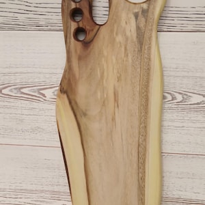 Handmade Walnut Wood Chopping Board: Rustic Cutting Cheese Board image 2