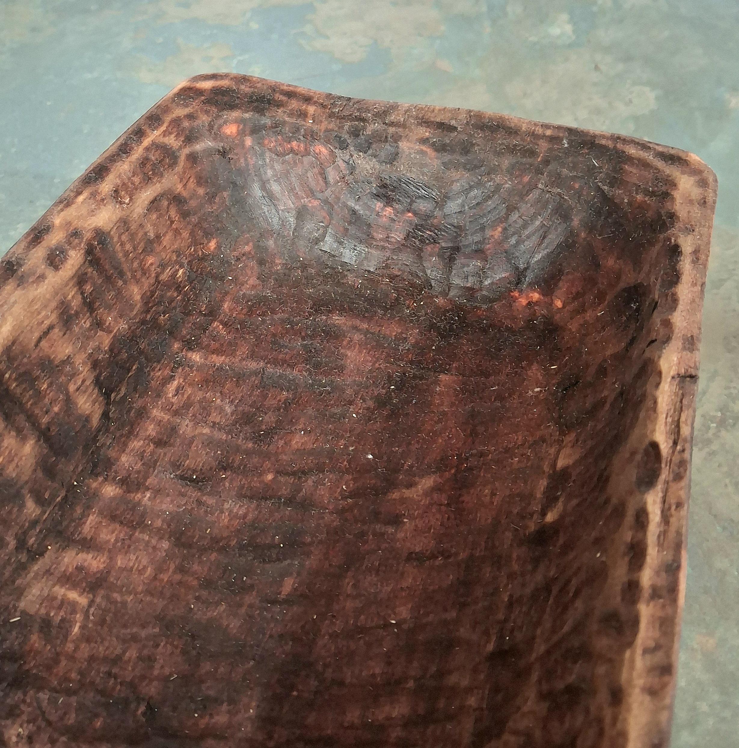 Handcarved Alder Wood Bowl: Rustic Wooden Bowl — image 10