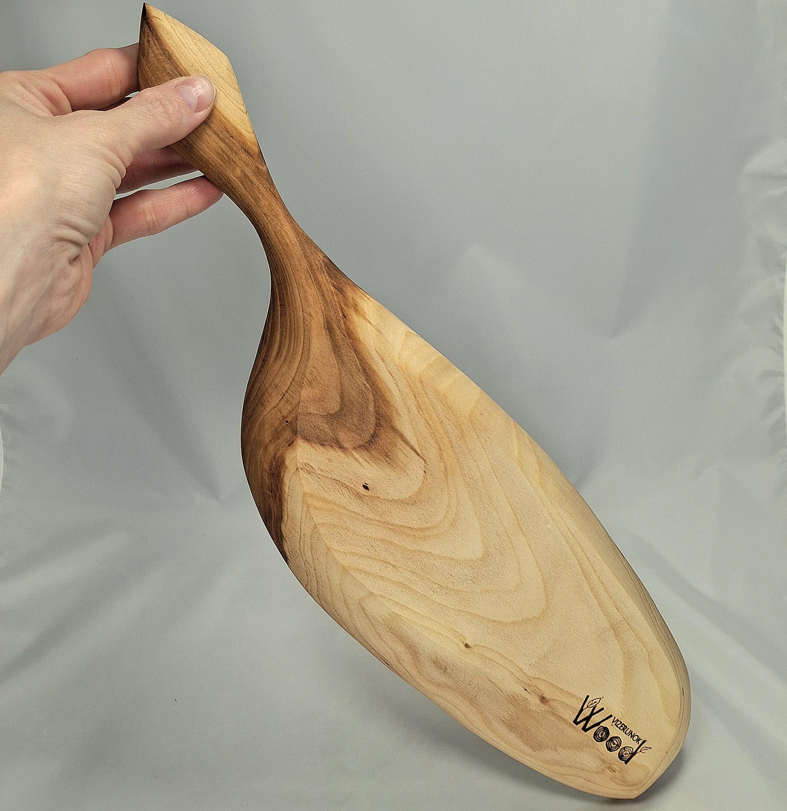 Handmade Cherry Wooden Bowl, Wood Serving Platters, Tapas Dish — image 9