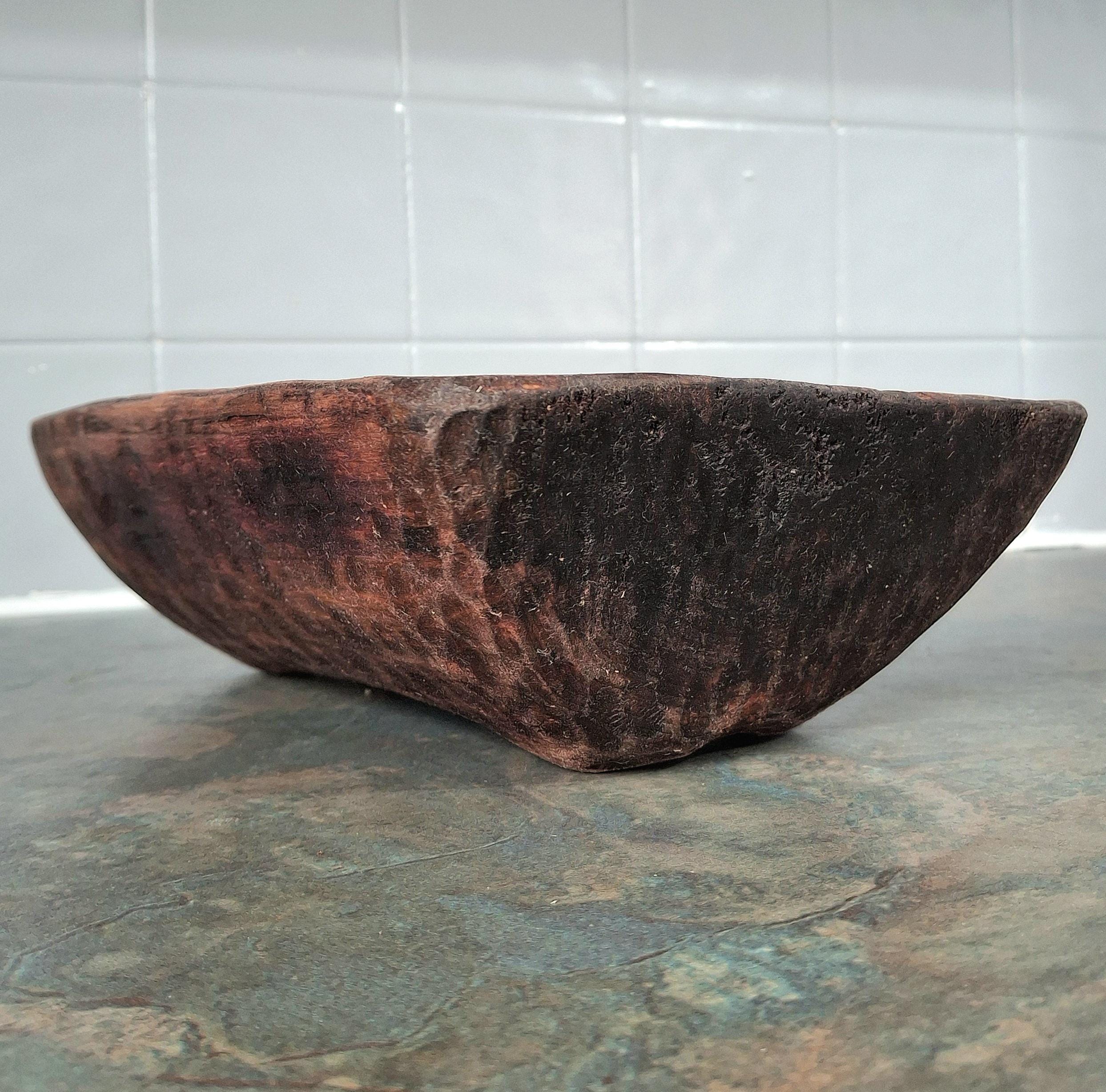 Handcarved Alder Wood Bowl: Rustic Wooden Bowl — image 7