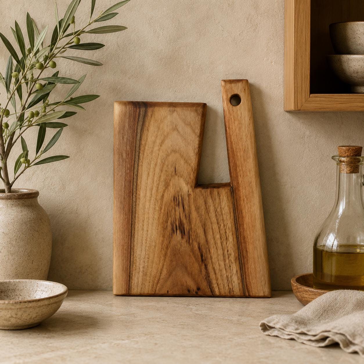 Handmade Chopping Boards: Rustic Wooden Cutting Board