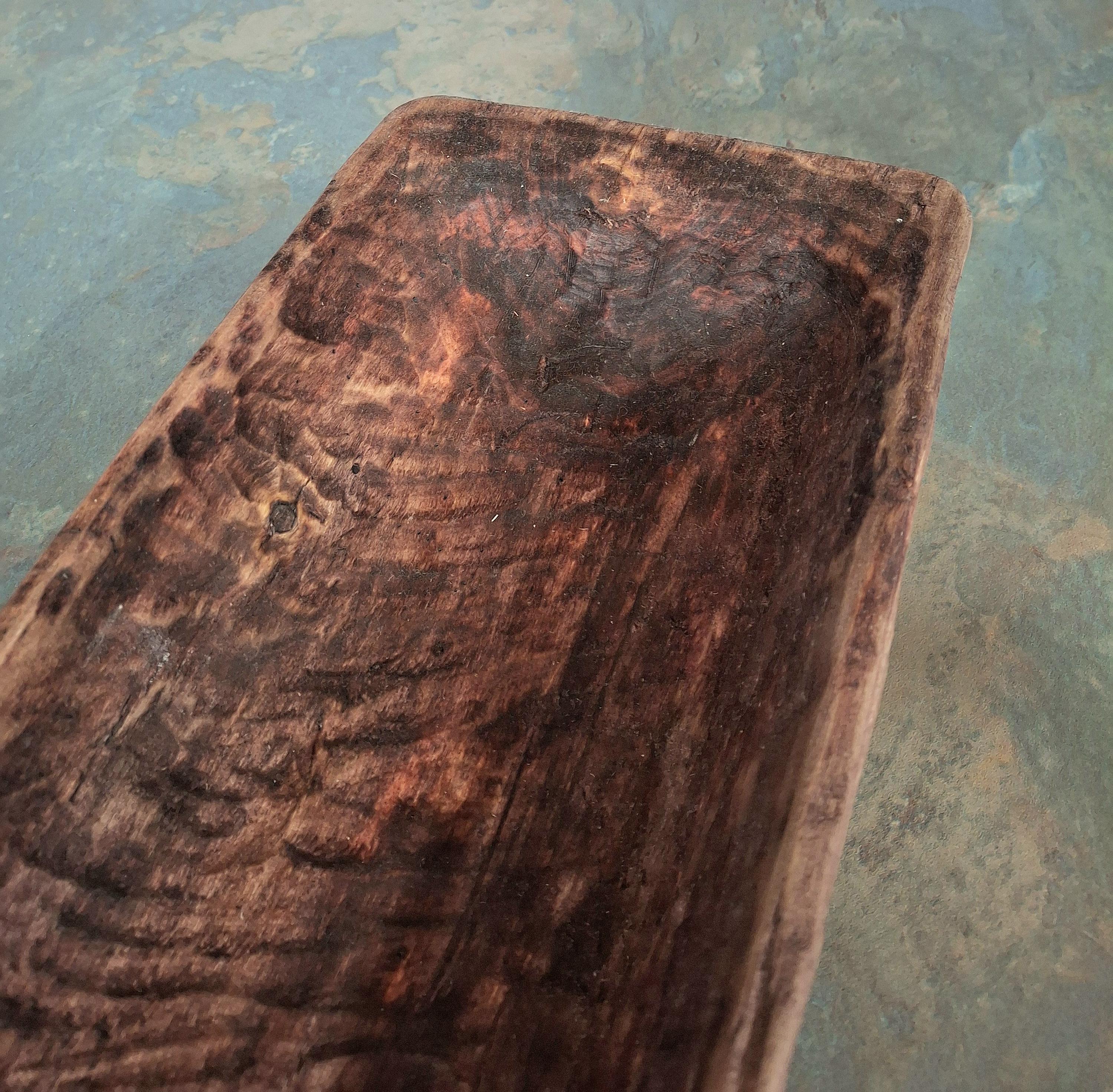 Handcarved Alder Wood Bowl: Rustic Wooden Bowl — image 5