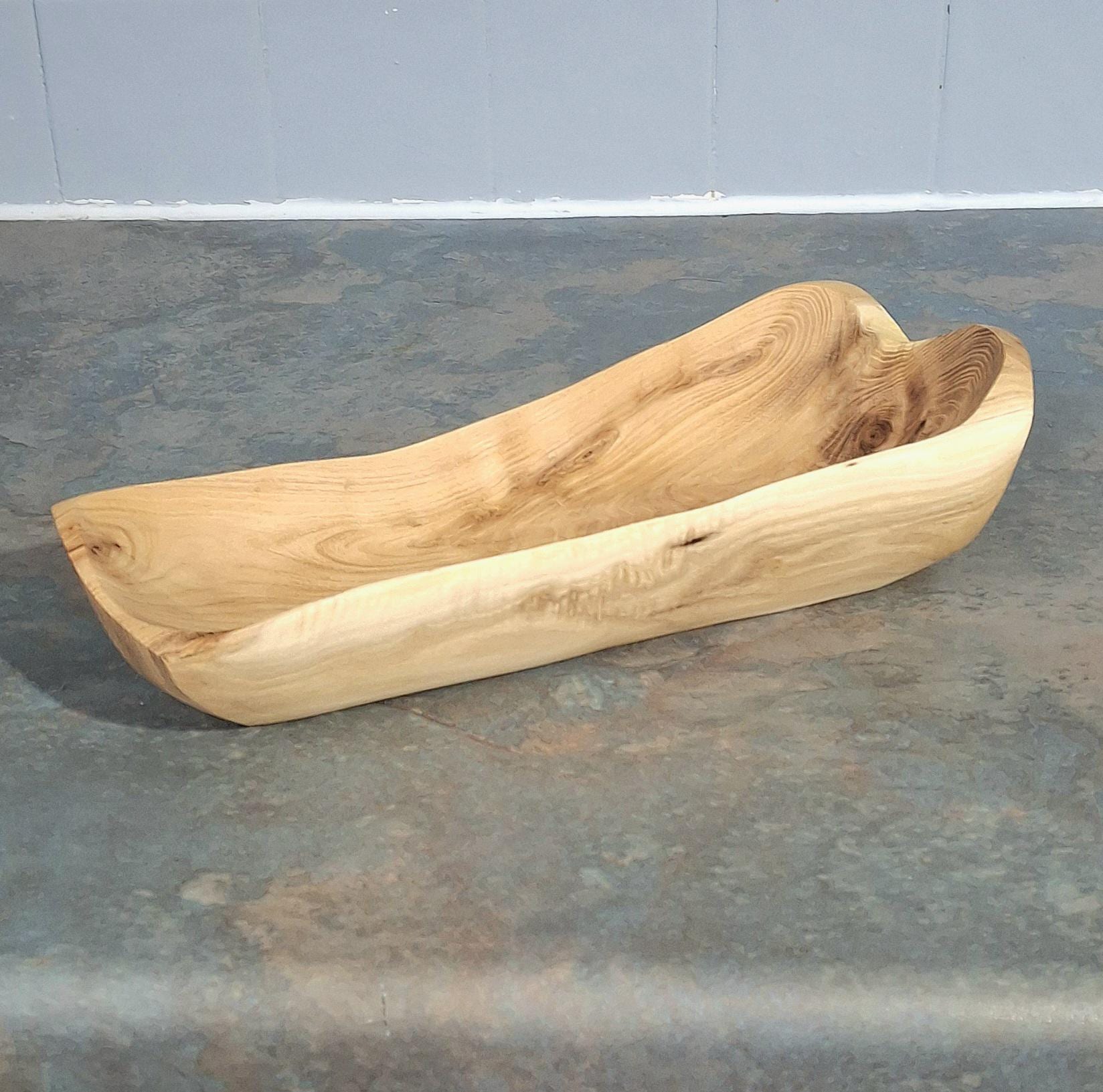 Handmade Wooden Bowl: Rustic Acacia, Mulberry Wood. Fruit Bowl, Trinket Dish — image 7