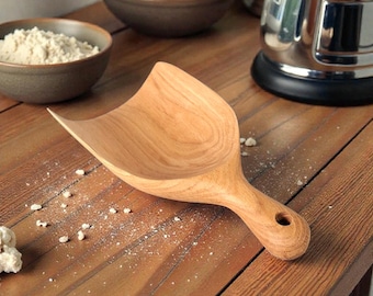 Handmade Oak Wood Bowl: Carved Wood Jewelry Tray, Rustic Decor, Fruit, Salad Serving Dish