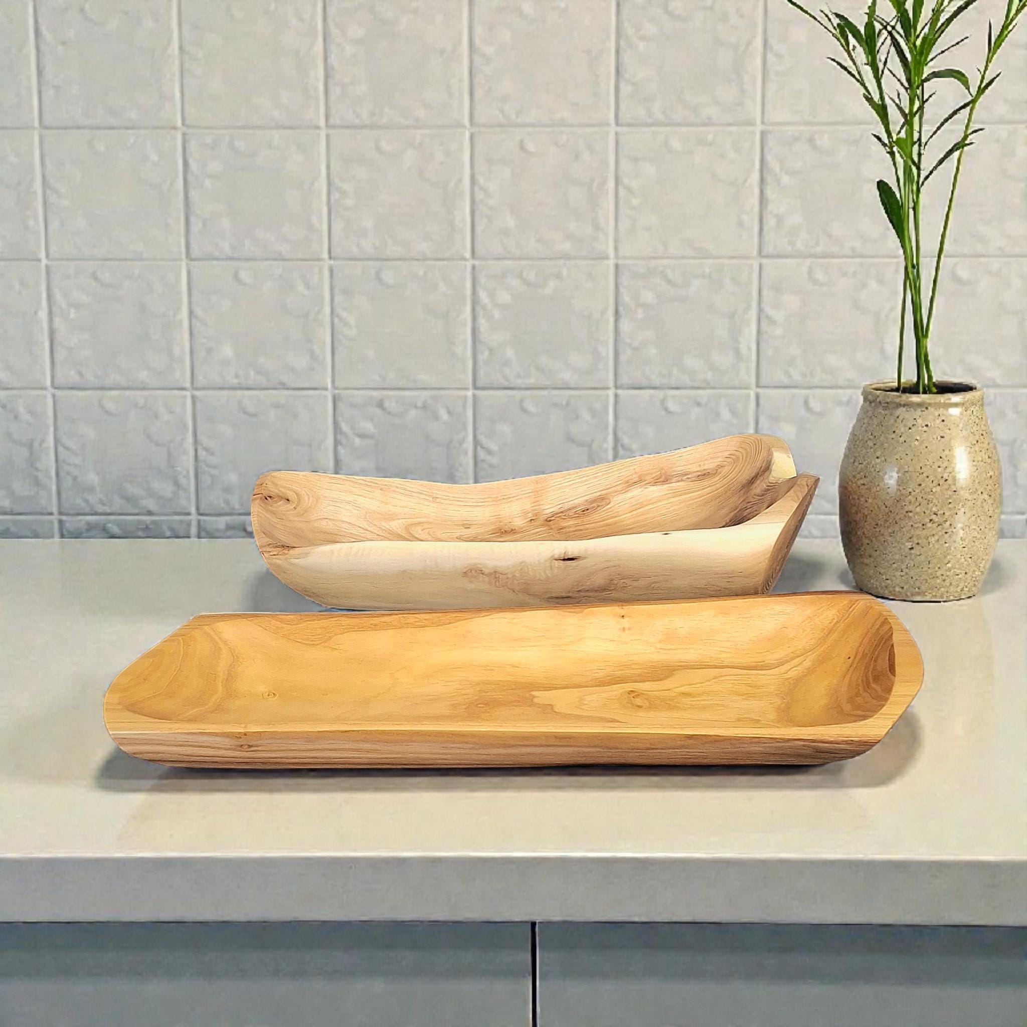 Handmade Wooden Bowl: Rustic Acacia, Mulberry Wood. Fruit Bowl, Trinket Dish — image 8