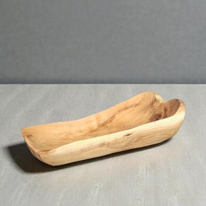 Cuenco de madera hecho a mano: Acacia rústica, morera. Frutero, frutero.