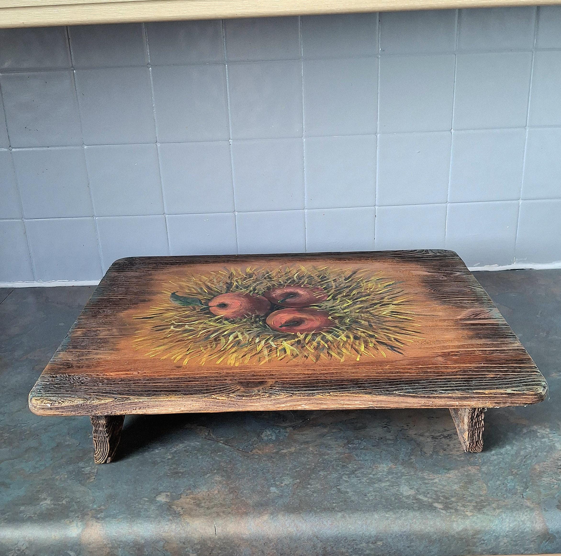 HandmadeTtray with brush-texturing and Hand-Painting: Rustic Farmhouse Decor — image 5