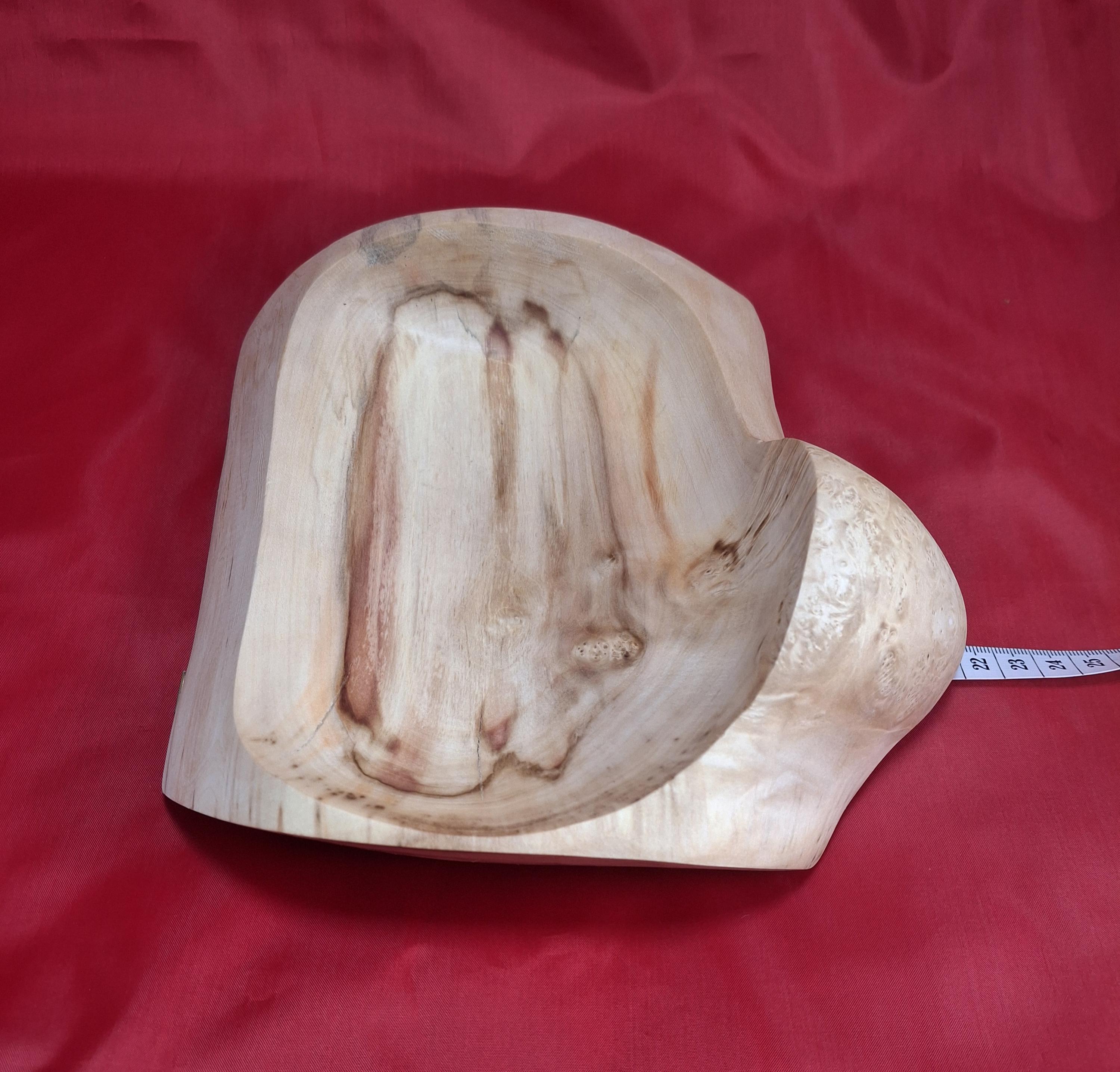 Handmade Burl Maple Bowl: Rustic Wooden Tableware — image 9