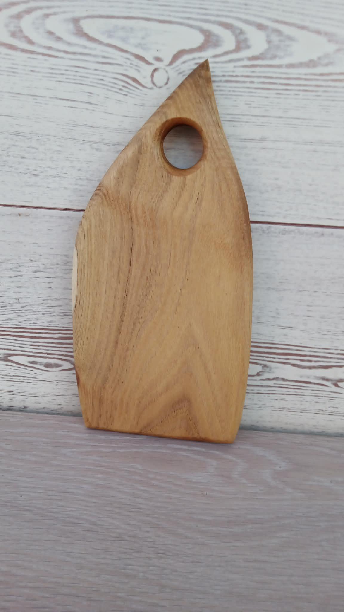 Handmade Wooden Chopping Board: Rustic Cheese & Charcuterie Serving Platter — image 3