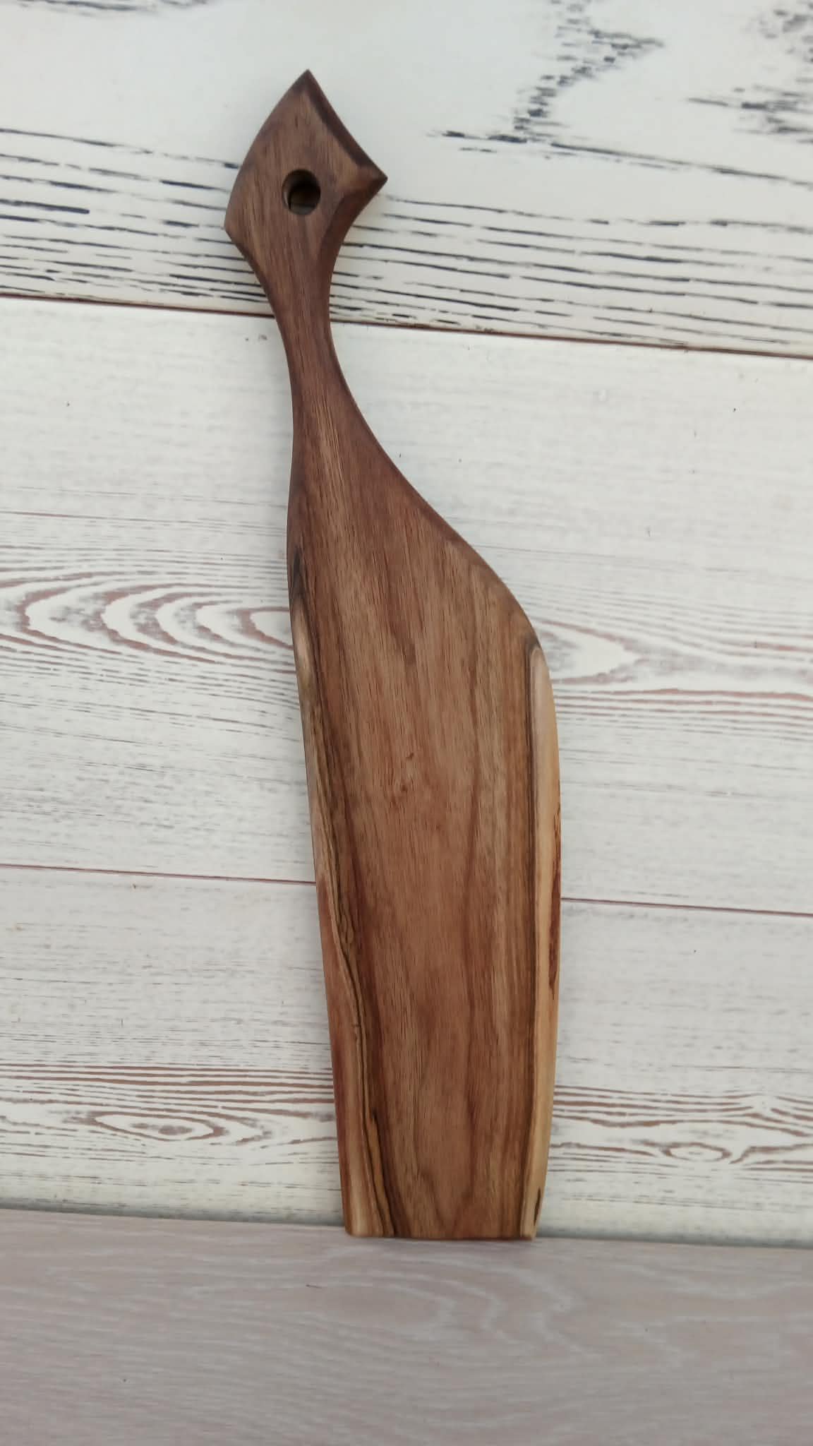 Handmade Walnut Wooden Chopping Board: Rustic Cutting Cheese Board — image 9