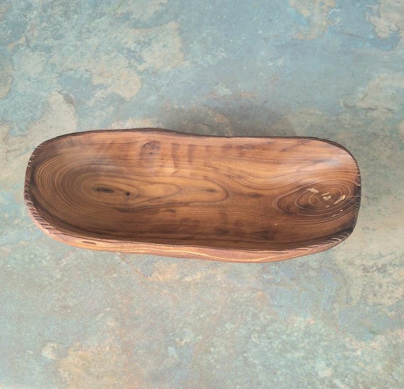 Wooden Bowls from russian Olive, Fruit, Salad, Rustic Bowl, Serving Platter, Handmade Wooden Tableware