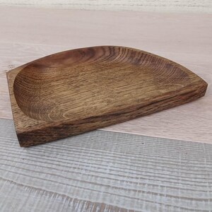 Wooden Bowls, Trinket Dish, Handmade Pear and Olive Wood Bowl image 12