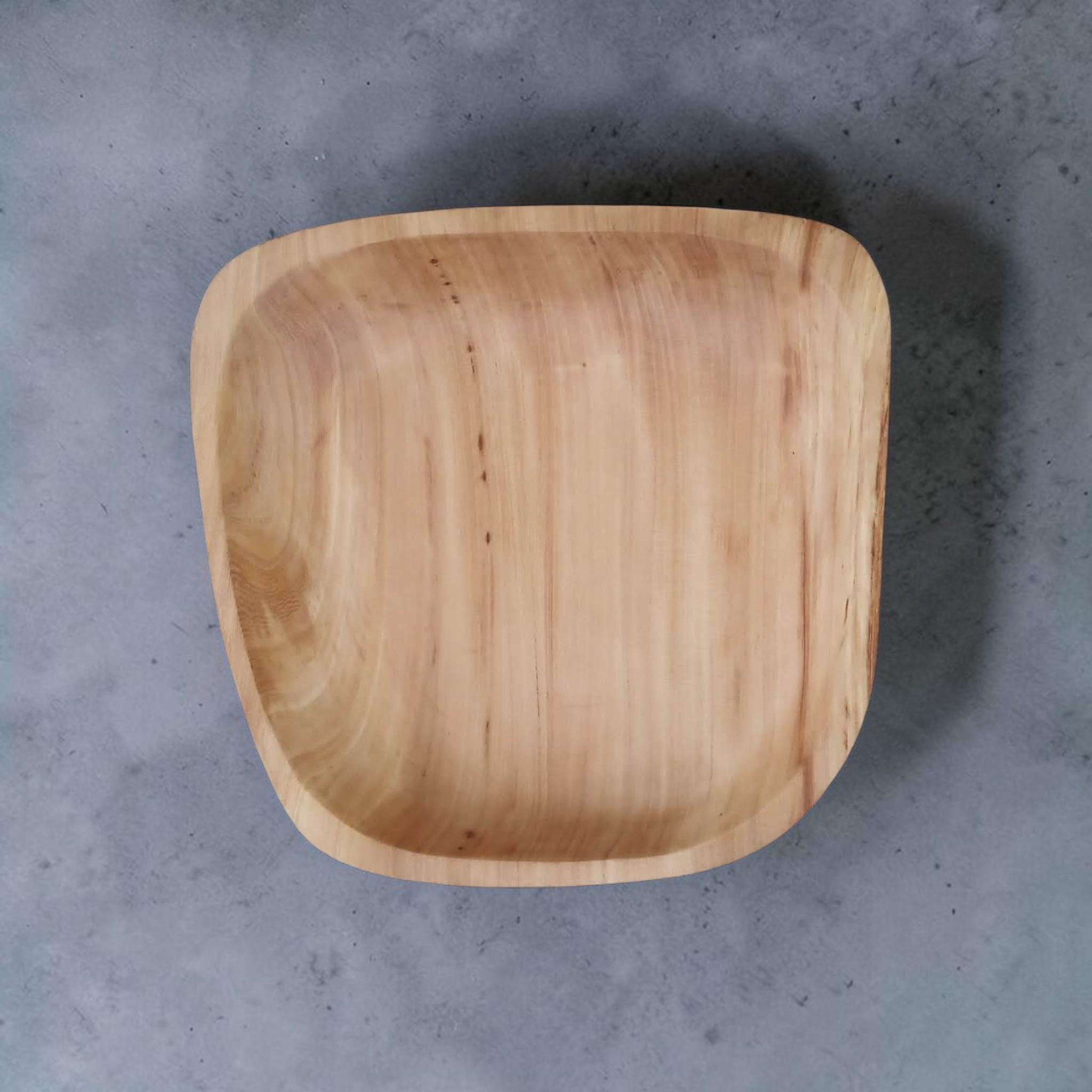 Wooden Bowls, Trinket Dish, Handmade Pear and Olive Wood Bowl — image 2