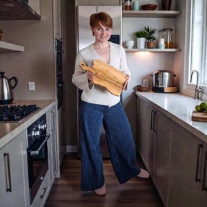 Handmade Chopping Boards: Rustic Cheese & Charcuterie Serving Platter image 5