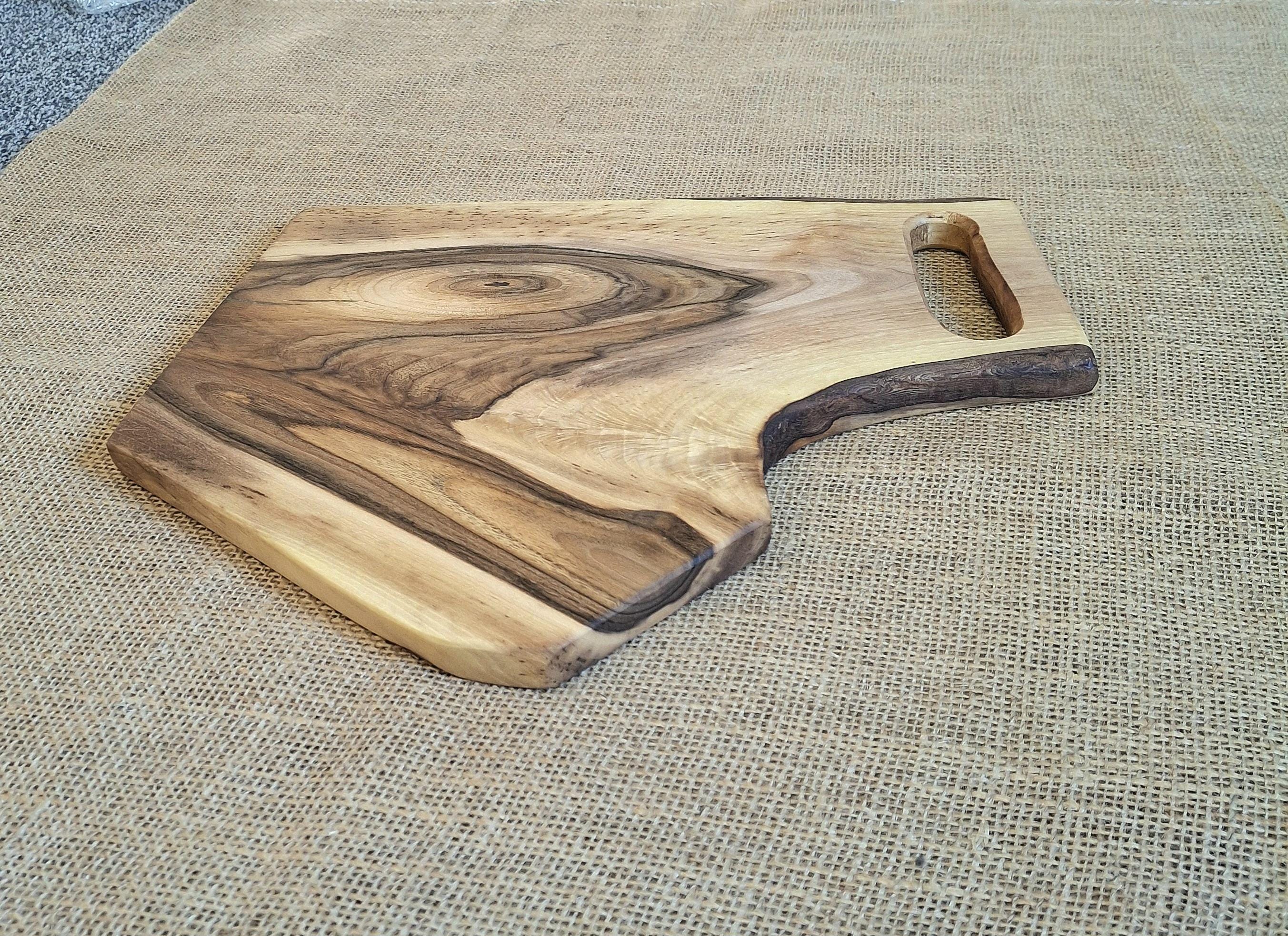 Handmade Pear Wood Cutting Board: Rustic Cheese & Charcuterie Serving Platter — image 7
