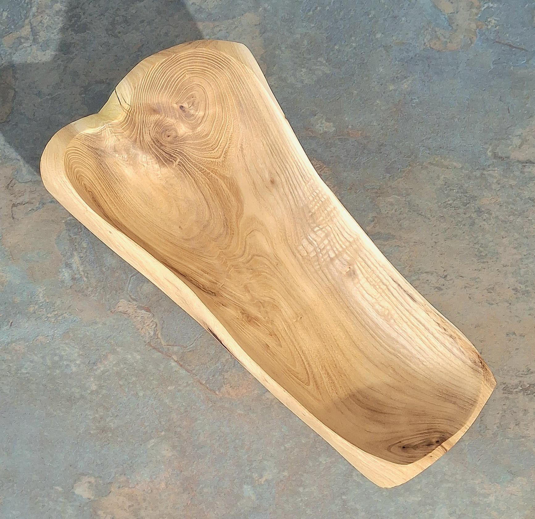 Handmade Wooden Bowl: Rustic Acacia, Mulberry Wood. Fruit Bowl, Trinket Dish — image 2