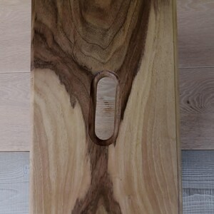 Handmade Walnut Milking Stool: Rustic Garden Step Stool image 18
