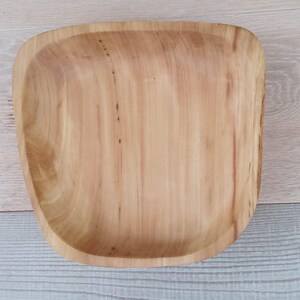 Wooden Bowls, Trinket Dish, Handmade Pear and Olive Wood Bowl image 4