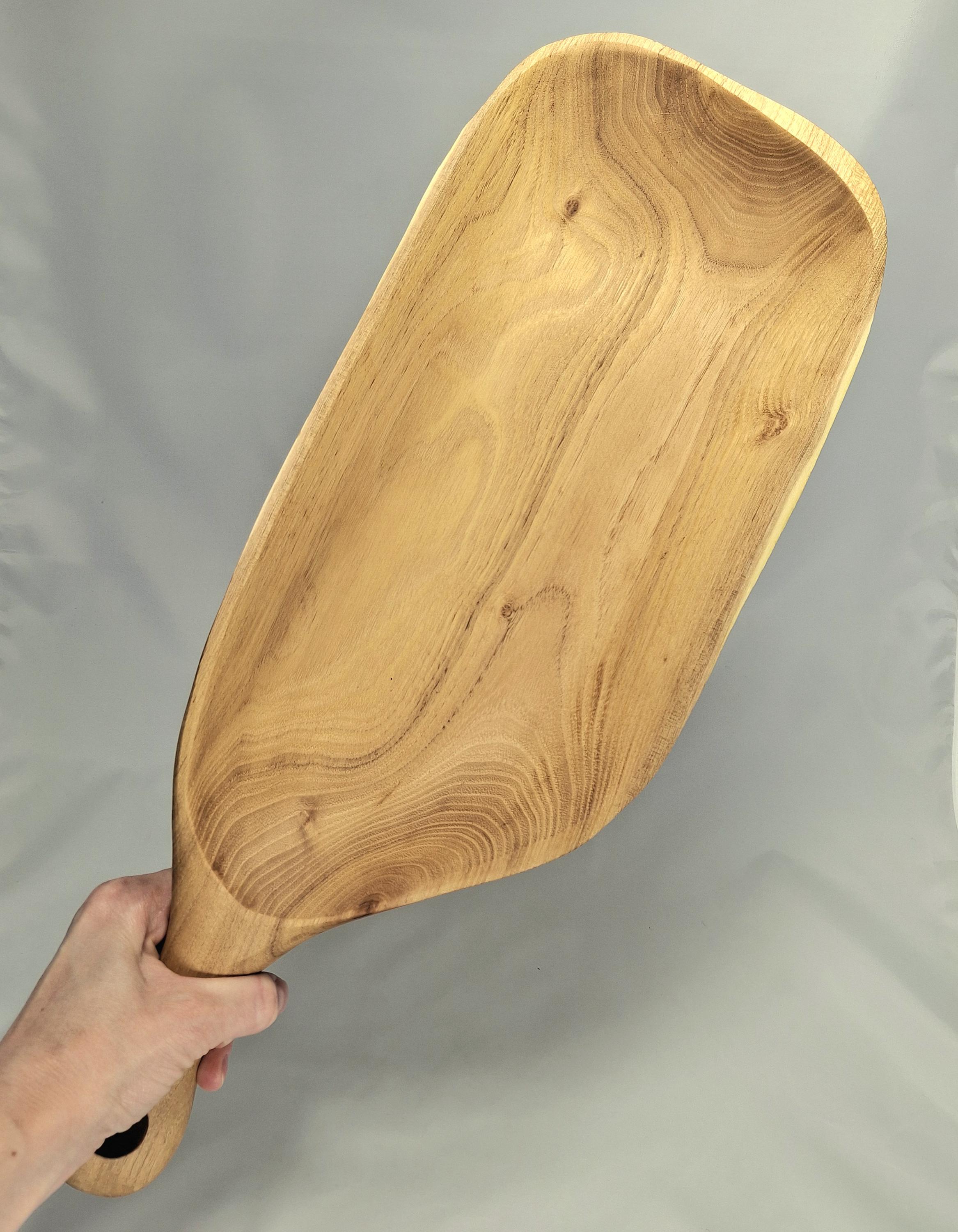 Acacia Wood Wooden Bowl: Rustic Tapas Platter, Serving Dish (47x17x5.5 cm) — image 5
