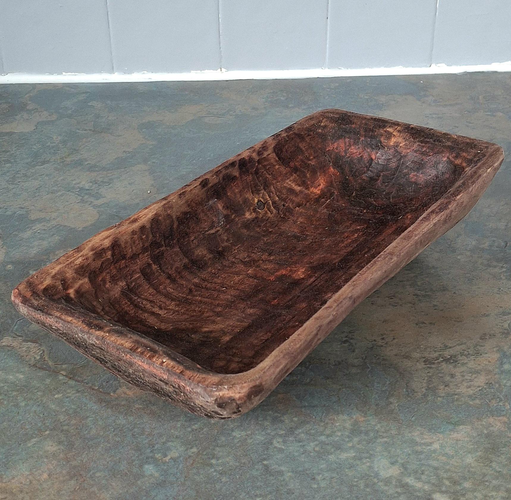 Handcarved Alder Wood Bowl: Rustic Wooden Bowl — image 2