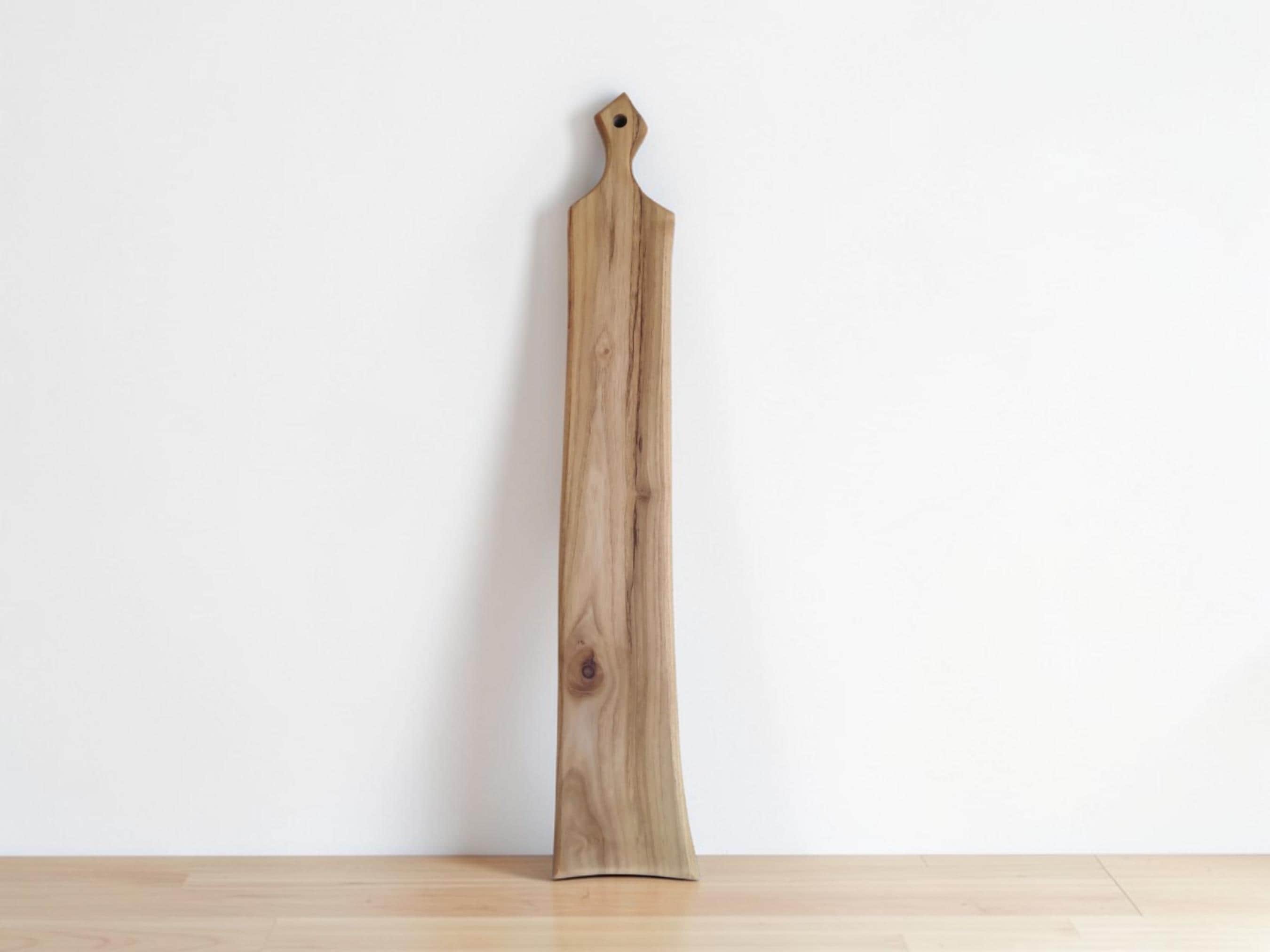 Handcarved Oak Wood Chopping Board, Rustic Bread Board , Serving Tray — image 6
