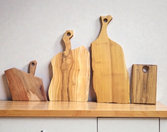 Handmade Chopping Boards: Rustic Cheese & Charcuterie Serving Platter